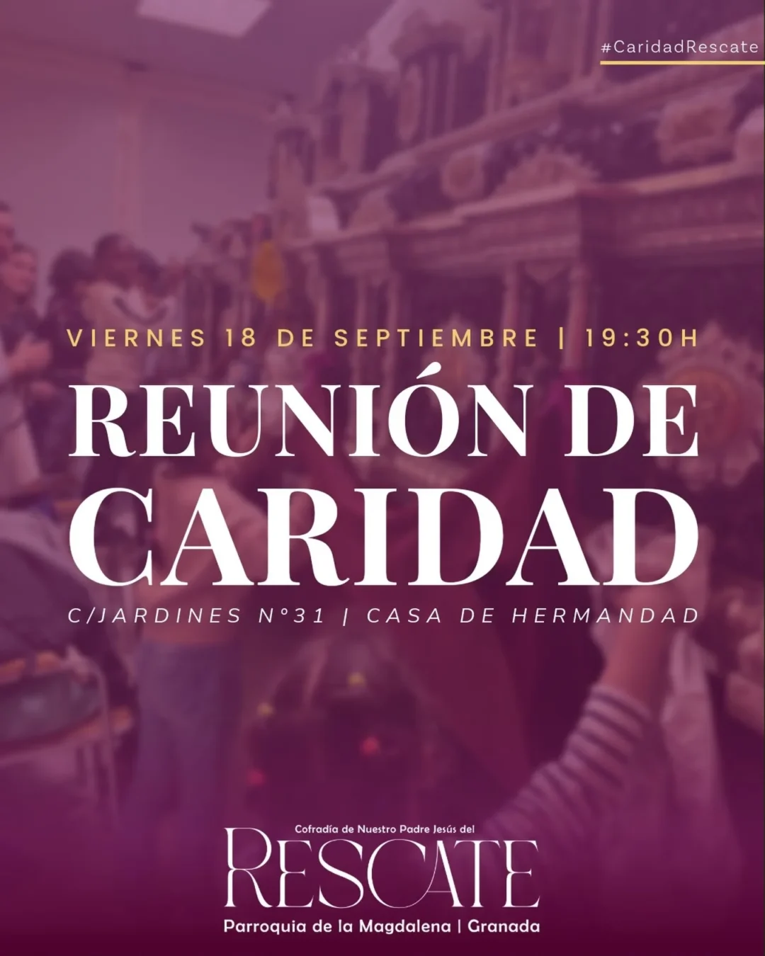 Reunión Grupo de Caridad